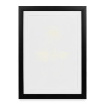 graffiti - Affiche encadrée (27 × 37 cm) - noir - Devant