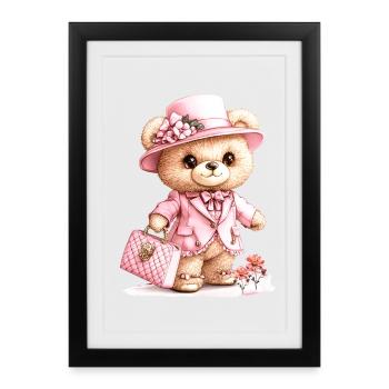The bears are on the loose! - Framed poster (27 × 37 cm) - black - Front