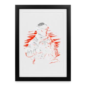 Special Forces - Framed poster (27 × 37 cm) - black - Front