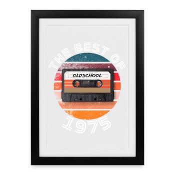 Le meilleur de 1975 - Affiche encadrée (27 × 37 cm) - noir - Devant