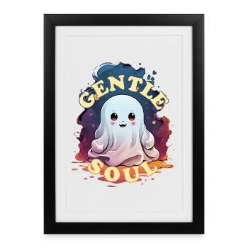 Sweet Little Ghost - Framed poster (27 × 37 cm) - black - Front