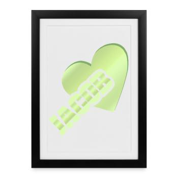 Jacob d’or - Affiche encadrée (27 × 37 cm) - noir - Devant