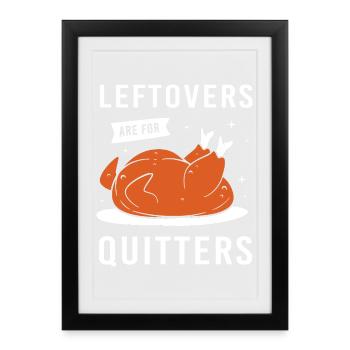 Thanksgiving Maman Maman Maman Grand-mère - Affiche encadrée (27 × 37 cm) - noir - Devant