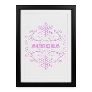 Cadeau pour Vo - Affiche encadrée (27 × 37 cm) - noir - Devant