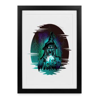 wicked2 - Framed poster (27 × 37 cm) - black - Front