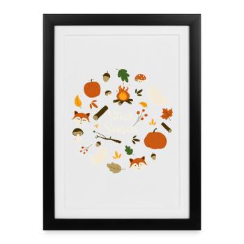 Stick Season - Framed poster (27 × 37 cm) - black - Front