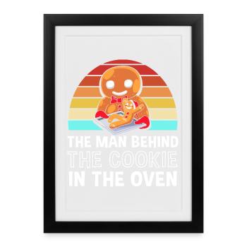 Futurs papas, futurs pères - Affiche encadrée (27 × 37 cm) - noir - Devant