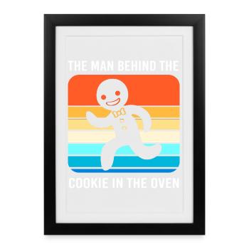 Futurs papas, futurs pères - Affiche encadrée (27 × 37 cm) - noir - Devant