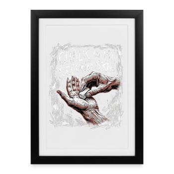 Calisthenics Skin - Framed poster (27 × 37 cm) - black - Front