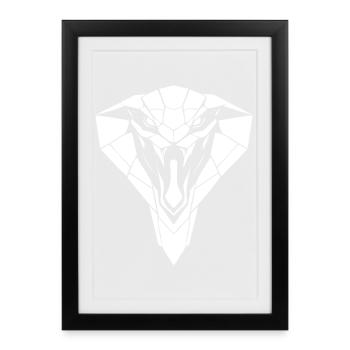 Cobra Style – Danger & Elegance - Framed poster (27 × 37 cm) - black - Front