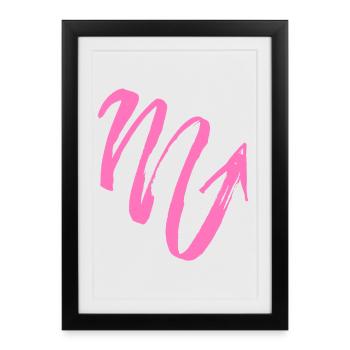 Scorpio - Animal Signs / Horoscope - Framed poster (27 × 37 cm) - black - Front