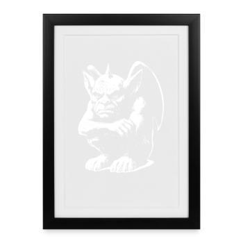 chimera - Framed poster (27 × 37 cm) - black - Front