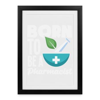 Pharmacist Pharmaceutical Technical - Framed poster (27 × 37 cm) - black - Front