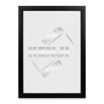 Sugar Daddy Kenji - Affiche encadrée (27 × 37 cm) - noir - Devant