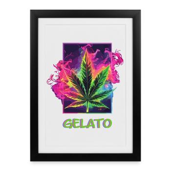 Gelato - Framed poster (27 × 37 cm) - black - Front