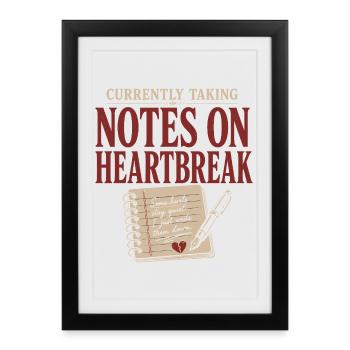 Poetcore Poet Poetry Dark Academia Gift - Framed poster (27 × 37 cm) - black - Front