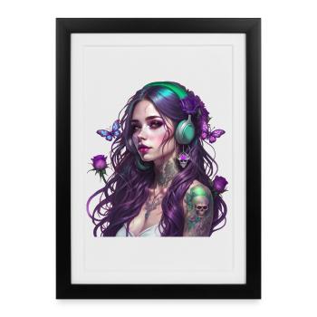 The Woodland Fairy - Framed poster (27 × 37 cm) - black - Front
