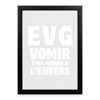 bachelor party, bachelor party, wedding - Framed poster (27 × 37 cm) - black - Front
