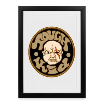 Tough Kid - Framed poster (27 × 37 cm) - black - Front