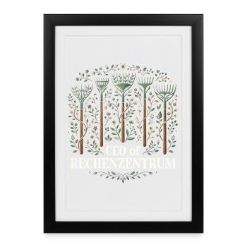 Programmierer Humor Code - für Software-Entwickler - Gerahmtes Poster (27 × 37 cm) - Schwarz - Vorne