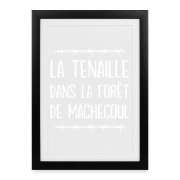 la septième compagnie, la 7ème compagnie - Affiche encadrée (27 × 37 cm) - noir - Devant