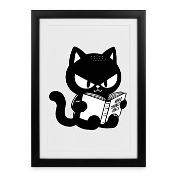 World Domination 2 - Framed poster (27 × 37 cm) - black - Front