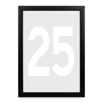 Friendly Beginnings 25 - Framed poster (27 × 37 cm) - black - Front