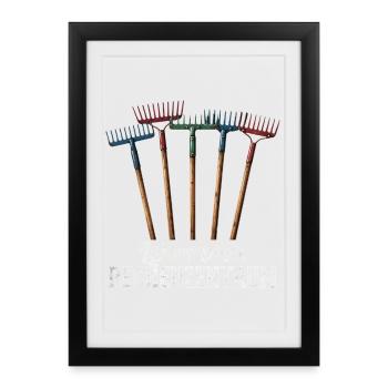 Bug im Rechenzentrum für jeden Itler und EDV Typ - Gerahmtes Poster (27 × 37 cm) - Schwarz - Vorne