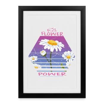 Sunflowers - Framed poster (27 × 37 cm) - black - Front