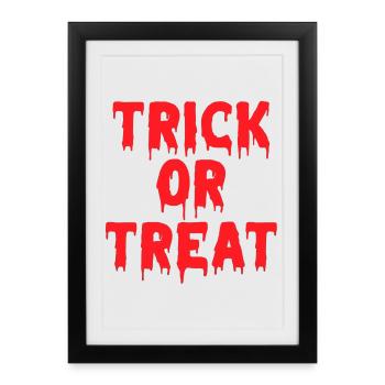 Halloween, Black Magic, Candy - Framed poster (27 × 37 cm) - black - Front
