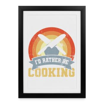 Recipe - Framed poster (27 × 37 cm) - black - Front