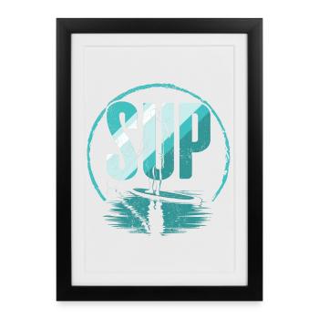 SOUPER - Affiche encadrée (27 × 37 cm) - noir - Devant