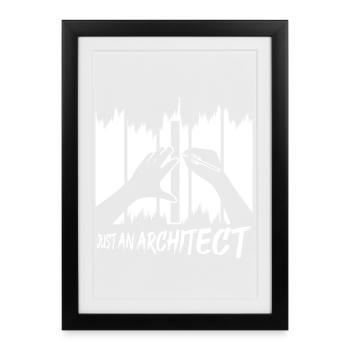 Only one architect - Framed poster (27 × 37 cm) - black - Front