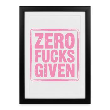 Relaxed expression of self-assurance - Framed poster (27 × 37 cm) - black - Front