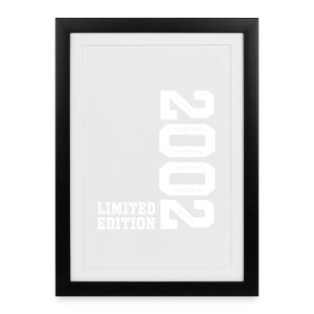 24e anniversaire 2002 Édition limitée Young Girls - Affiche encadrée (27 × 37 cm) - noir - Devant