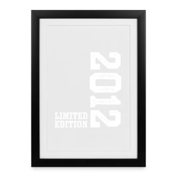 14e anniversaire 2012 Édition limitée Garçons Filles - Affiche encadrée (27 × 37 cm) - noir - Devant