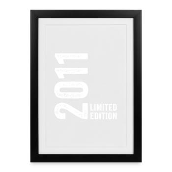 2011 Édition Limitée 15 ans anniversaire - Affiche encadrée (27 × 37 cm) - noir - Devant