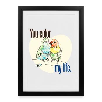 Rosehead - Framed poster (27 × 37 cm) - black - Front