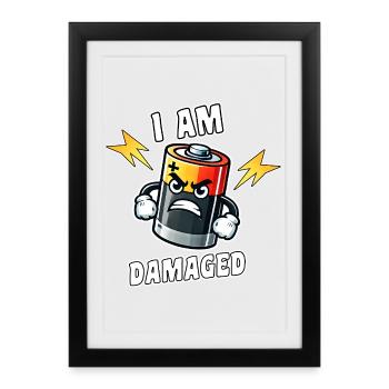 Emotional depth, self-awareness, acceptance - Framed poster (27 × 37 cm) - black - Front