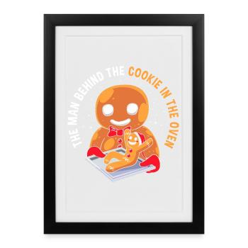 Futurs pères Futurs pères - Affiche encadrée (27 × 37 cm) - noir - Devant
