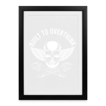 Mechanical Engineering Mechanical Engineer - Framed poster (27 × 37 cm) - black - Front