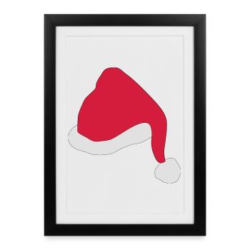 Funny gifts for Christmas - Framed poster (27 × 37 cm) - black - Front