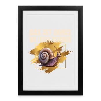 Das ist Doris Wir laufen zusammen - Gerahmtes Poster (27 × 37 cm) - Schwarz - Vorne