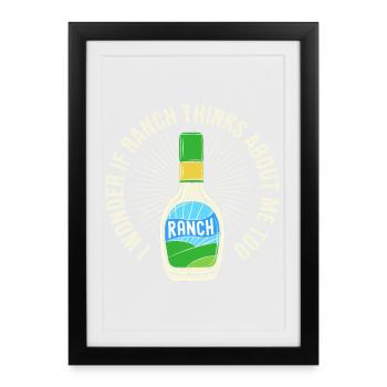 dressing - Framed poster (27 × 37 cm) - black - Front