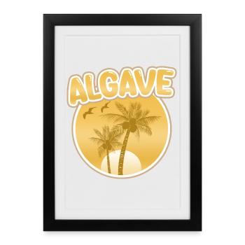 Argivais - Affiche encadrée (27 × 37 cm) - noir - Devant