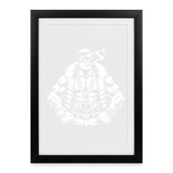 Cooler Talahon - Urban Vibes - Affiche encadrée (27 × 37 cm) - noir - Devant