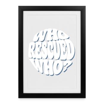 Who Recalled Who? - Framed poster (27 × 37 cm) - black - Front