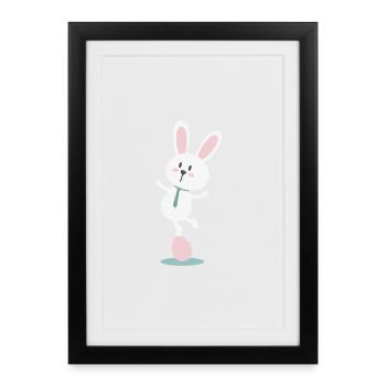Énonciations anniversaire amis fête musique travail BFF - Affiche encadrée (27 × 37 cm) - noir - Devant