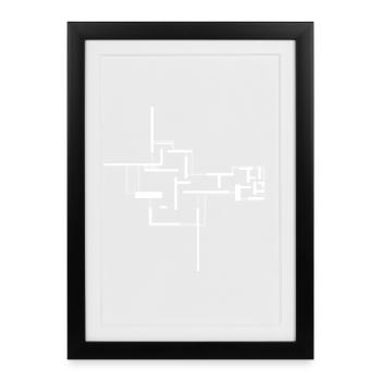 Architecture - Framed poster (27 × 37 cm) - black - Front