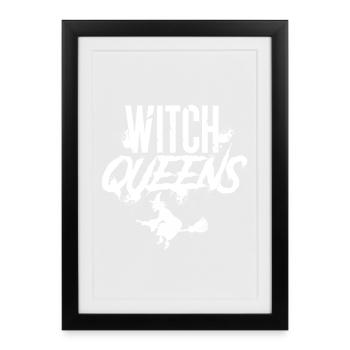 Witch Queens - Framed poster (27 × 37 cm) - black - Front